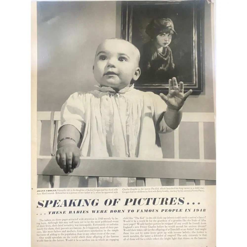 LIFE Magazine January 3, 1949 Dwight Eisenhower II & Famous Babies of the Year
